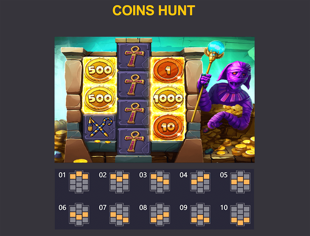 HUNT FOR COINS