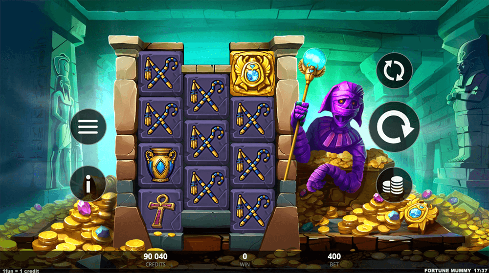 Мобильная версия Fortune Mummy